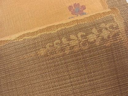 平和屋着物■六通柄袋帯 変わり市松文様 逸品 n-je3333