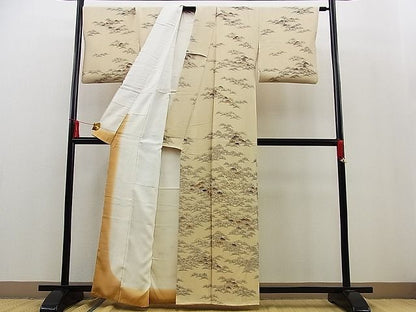 平和屋着物■付下げ　笠松　逸品　n-kg3674