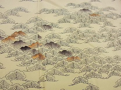 平和屋着物■付下げ　笠松　逸品　n-kg3674