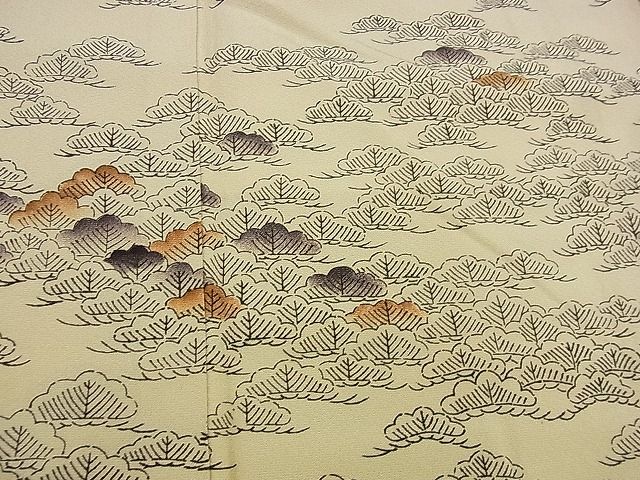 平和屋着物■付下げ　笠松　逸品　n-kg3674