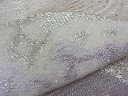 平和屋着物■六通柄袋帯 重山吉祥文 銀糸 逸品 n-mz5243