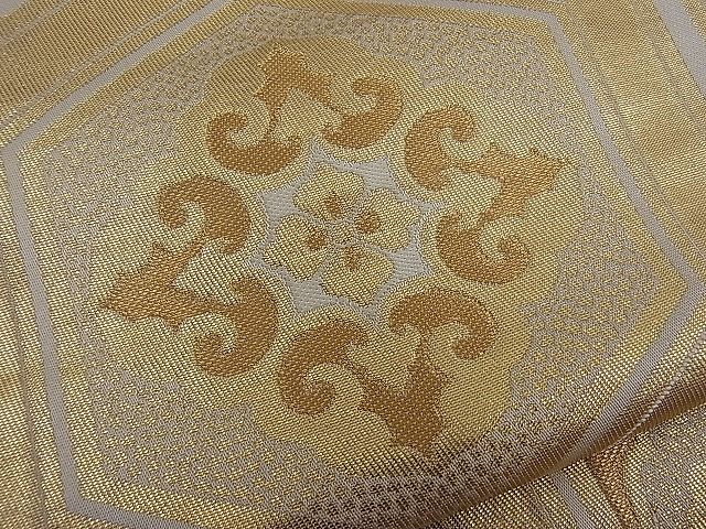 平和屋着物■六通柄袋帯 宝繍 金糸 逸品 n-mz6107
