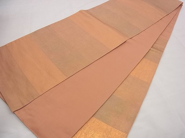 平和屋着物■六通柄袋帯 横段文 逸品 n-rv0387