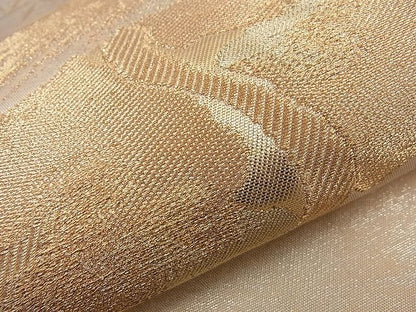 平和屋着物■六通柄袋帯 はく錦 金糸 逸品 n-sa2973