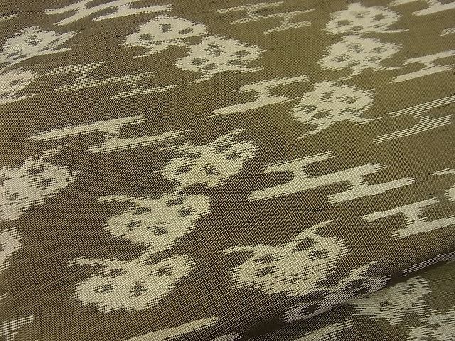 平和屋着物■上質な紬　エ霞松文　逸品　未使用　n-sg1059