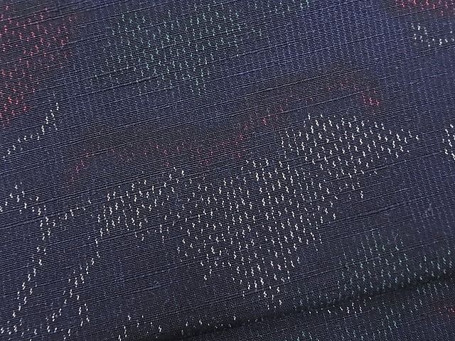 平和屋着物■上質な紬　桐花文　逸品　n-th1157