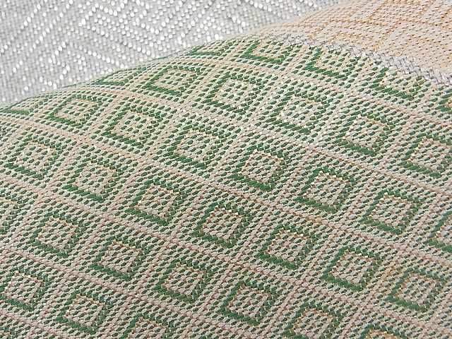 平和屋着物■佐賀錦　六通柄袋帯　流水吉祥文　二重箔　金銀糸　逸品　n-th1236