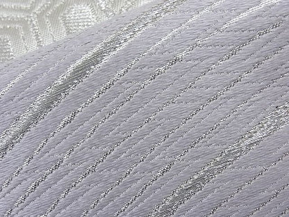 平和屋着物■六通柄袋帯 唐織 束ね熨斗吉祥文 銀糸 逸品 n-th1241