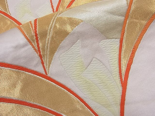 平和屋着物■六通柄袋帯 唐織 吉祥文 金糸 逸品 n-th1252