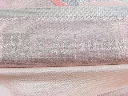 平和屋着物■六通柄袋帯 唐織 瓦文 金糸 逸品 n-th1309