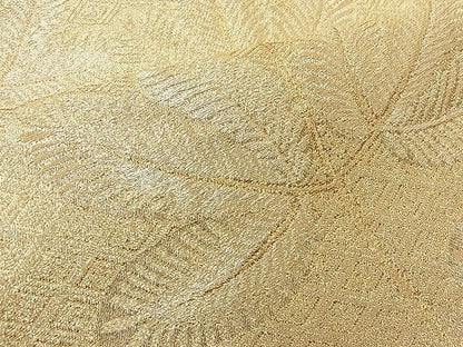平和屋着物■六通柄袋帯 若松葉文 金銀糸 逸品 n-wb2064