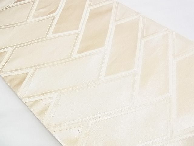 平和屋着物■六通柄袋帯 唐織 檜垣文 金糸 逸品 n-yc3076