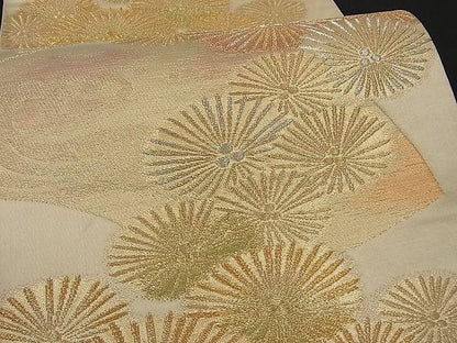 平和屋着物■六通柄袋帯 浜松文 金銀糸 逸品 n-ne0677
