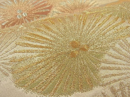 平和屋着物■六通柄袋帯 浜松文 金銀糸 逸品 n-ne0677