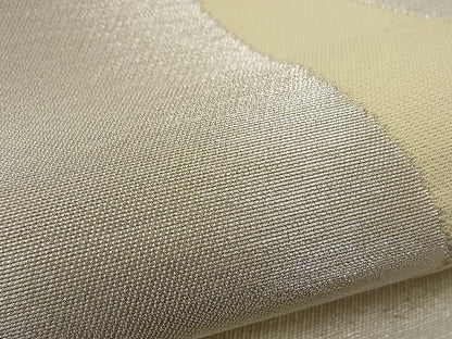 平和屋着物■六通柄袋帯 破れ色紙散らし 銀糸 逸品 n-ne1409