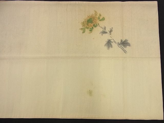 平和屋着物■両面六通柄袋帯 霞吉祥花鳥文 金銀糸 裏面：作家物 逸品 n-nr0148