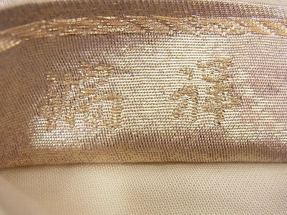 平和屋着物■六通柄袋帯 瑞祥 錦引箔 金糸 逸品 n-nr0166