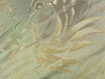 平和屋着物■六通柄袋帯 孔雀花唐草文 金糸 逸品 n-nr0172