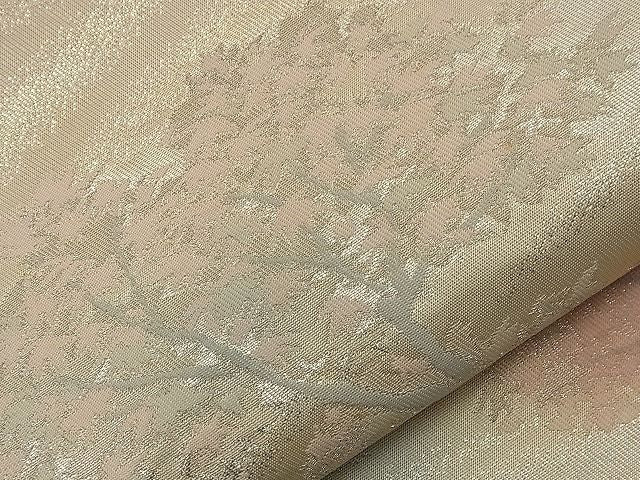 平和屋着物■六通柄袋帯 樹林文 銀糸 逸品 n-nr0291