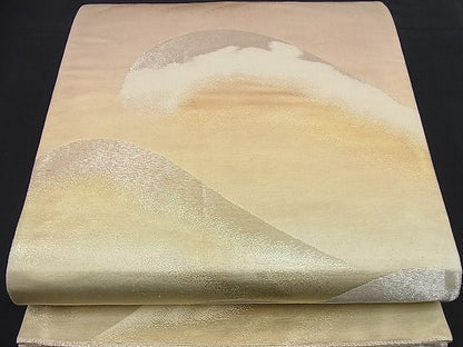 平和屋着物■六通柄袋帯 重山文 金銀糸 逸品 n-nr0315