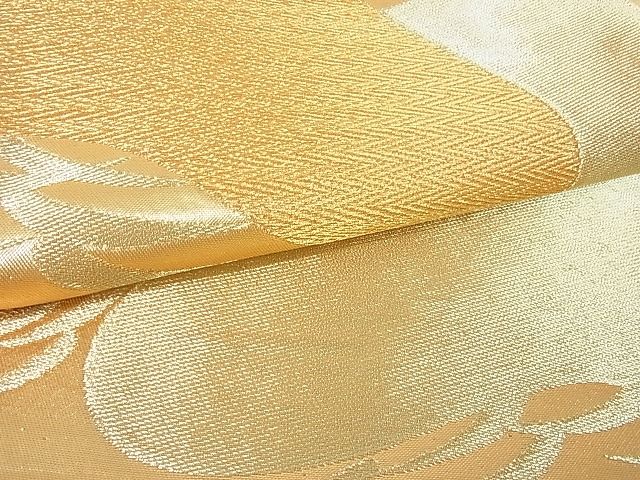 平和屋着物■六通柄袋帯 松 金糸 逸品 op3315