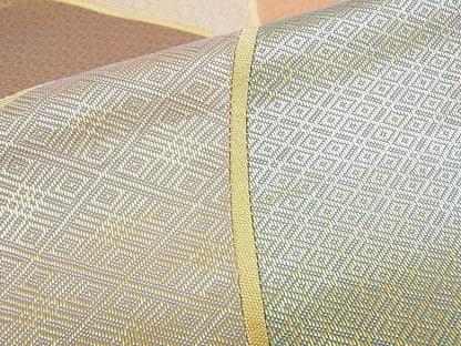 平和屋着物■佐賀錦 六通柄袋帯 吉祥切嵌 金糸 逸品 op4592