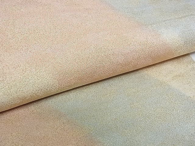 平和屋着物■砂子綴れ 全通柄袋帯 重ね山 金糸 逸品 op4611