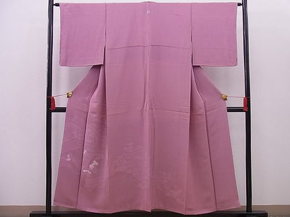平和屋着物■豪華色留袖　雲取り石庭風景文　逸品　n-os0761