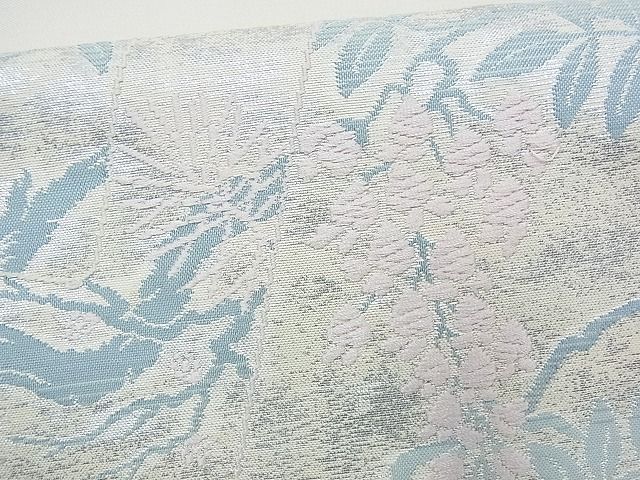 平和屋着物■太鼓柄袋帯 色紙重ね南天文 逸品 ox1938