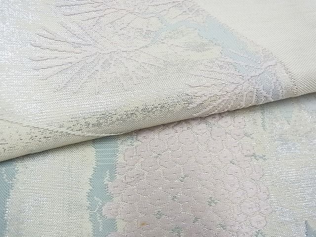 平和屋着物■太鼓柄袋帯 色紙重ね南天文 逸品 ox1938
