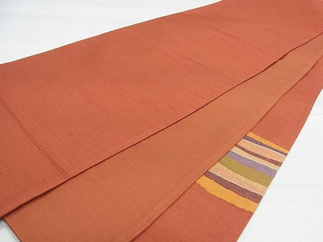 平和屋着物□太鼓柄袋帯 紬地 吉祥文 金糸 逸品 ox2590