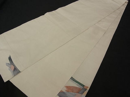 平和屋着物■太鼓柄袋帯 幾何学 金糸 正絹 逸品 A-pf4377