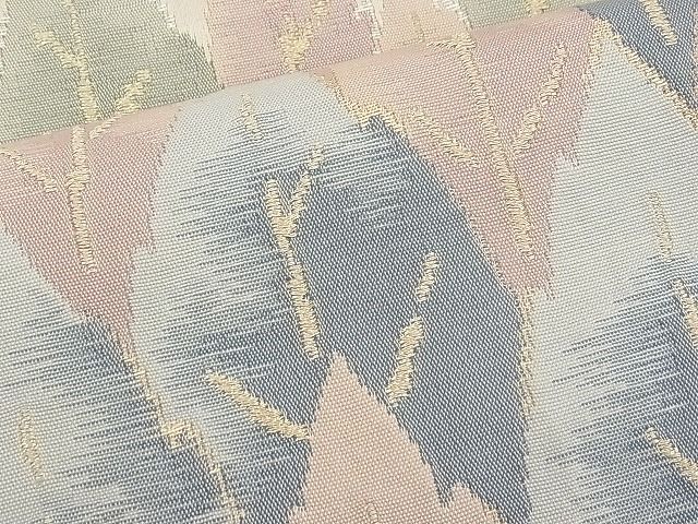 平和屋着物■六通柄袋帯 霞樹林文 金銀糸 逸品 n-pk0876