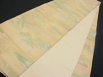 平和屋着物■六通柄袋帯 浜松 金銀糸 逸品 n-pk0913