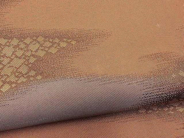 平和屋着物■全通柄 本袋帯 霞箔散らし 金銀糸 逸品 n-pk0956