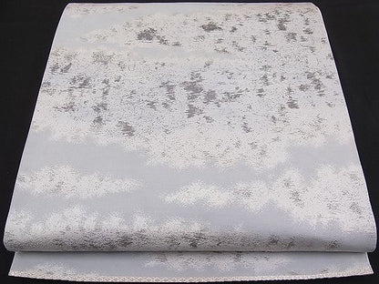 平和屋着物■六通柄袋帯 霞文 金糸 逸品 n-pk1976