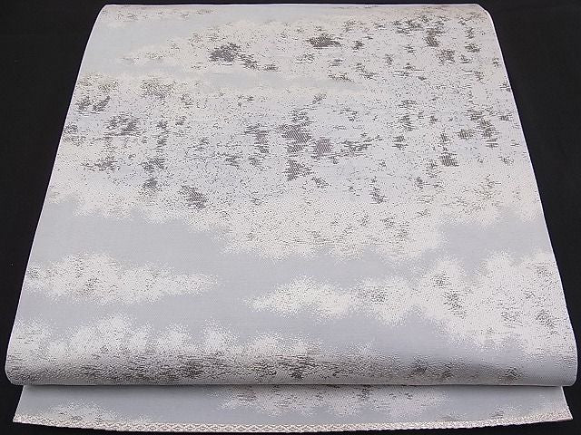平和屋着物■六通柄袋帯 霞文 金糸 逸品 n-pk1976