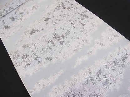 平和屋着物■六通柄袋帯 霞文 金糸 逸品 n-pk1976