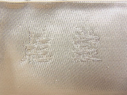 平和屋着物■西陣 六通柄袋帯 唐織 桂裳 銀糸 逸品 n-pk1984