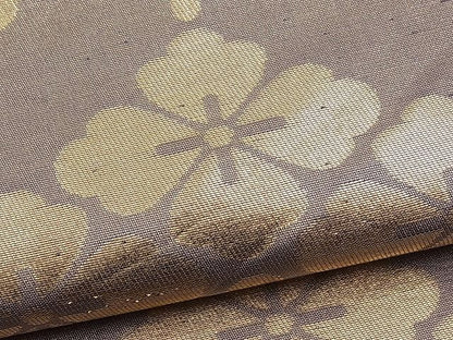平和屋着物■六通柄袋帯 花菱文様 金糸 逸品 n-pk1988