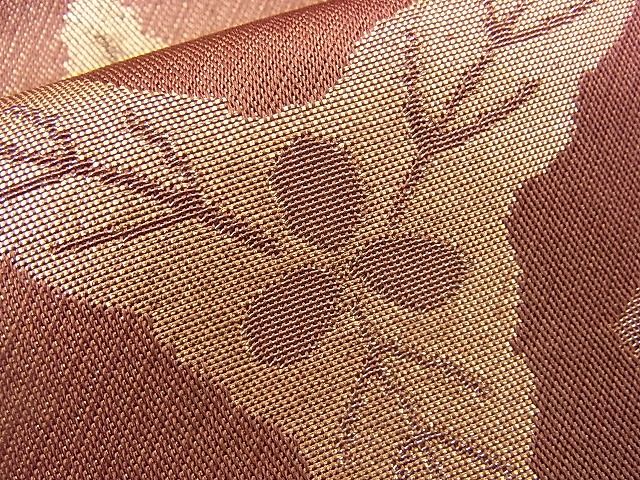 平和屋着物■六通柄袋帯 吉祥文 金糸 逸品 n-qt0159