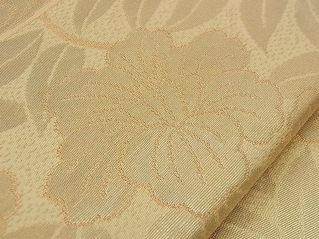 平和屋着物■六通柄袋帯 流水花文 金糸 逸品 n-qw0044