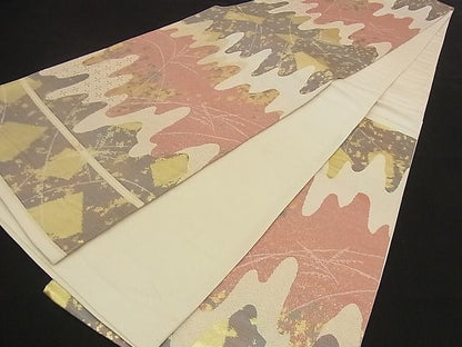 平和屋着物■六通柄袋帯 壺垂れ吉祥文 金糸 逸品 n-qw0100