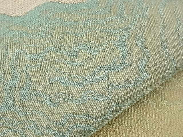 平和屋着物■六通柄袋帯 道長文様 金銀糸 逸品 n-qw0275