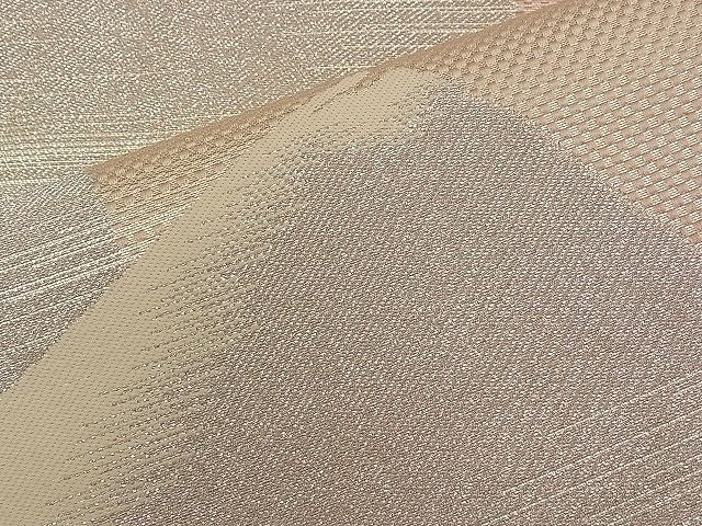 平和屋着物■六通柄袋帯 破れ箔散らし文 銀糸 逸品 n-qw0390