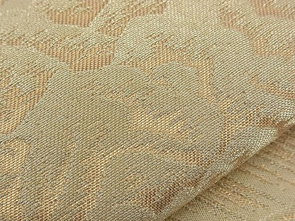 平和屋着物■西陣 六通柄袋帯 立波文 金糸 逸品 n-qw0413