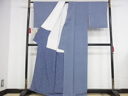 平和屋本店■極上　人間国宝　小宮康孝　江戸小紋　吉祥小紋柄　正絹　逸品　未使用　KAAA0519kk4