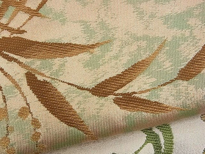 平和屋着物■西陣 六通柄袋帯 唐織 柳文 金糸 逸品 n-rv0007