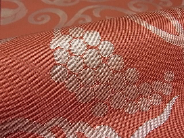 平和屋着物■六通柄袋帯 正倉院葡萄唐草文 金彩 逸品 CAAB1937rv