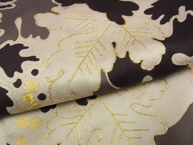 平和屋本店●極上　ジャパンオートクチュール　渡辺雪三郎　訪問着　南天文　金彩　逸品　未使用2s118